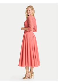 Swing Sukienka koktajlowa 77761710 Koralowy Regular Fit. Kolor: pomarańczowy. Materiał: syntetyk. Styl: wizytowy #5