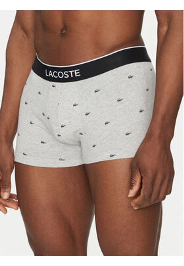 Lacoste Komplet bokserek 5H1299 Kolorowy. Materiał: bawełna. Wzór: kolorowy
