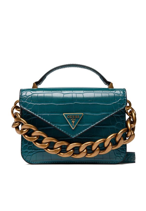 Torebka Guess. Kolor: turkusowy
