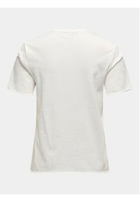 only - ONLY T-Shirt Lucy 15307412 Biały Regular Fit. Kolor: biały. Materiał: bawełna #4