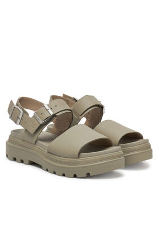 Palladium Sandały Pallacruise Classic 94460-272-M Zielony. Kolor: zielony. Materiał: skóra, nubuk