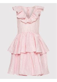 Custommade Sukienka koktajlowa Ludvika 999387430 Różowy Regular Fit. Kolor: różowy. Materiał: syntetyk. Styl: wizytowy #4