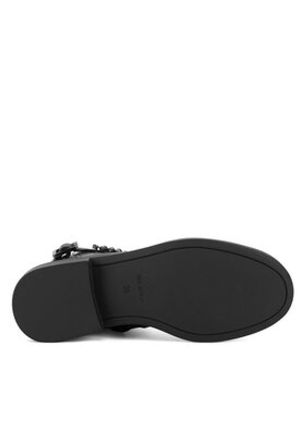 Eva Minge Botki WGA3305-1Z Czarny. Kolor: czarny. Materiał: skóra