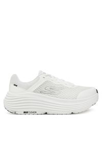 skechers - Skechers Sneakersy Max Cushioning Endea 129470/WBK Biały. Kolor: biały. Materiał: materiał