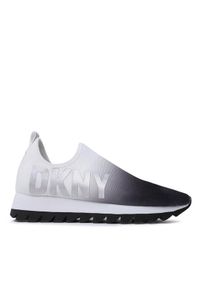 DKNY Sneakersy Azer K4273491 Szary. Kolor: czarny. Materiał: materiał