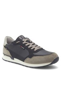 Rieker Revolution Lifestyle Sneakersy U0307-14 Granatowy. Kolor: niebieski. Materiał: zamsz, skóra #4
