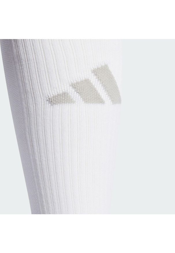 Adidas - Getry piłkarskie Ajax Amsterdam 23/24. Kolor: biały. Materiał: materiał. Sport: piłka nożna