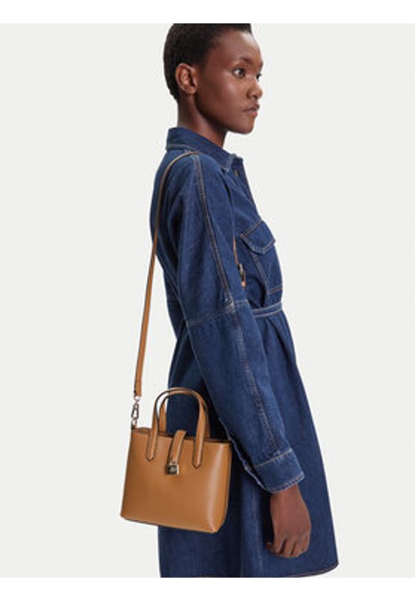 Karl Lagerfeld - KARL LAGERFELD Torebka A3W30151 Brązowy. Kolor: brązowy. Materiał: skórzane