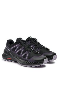 salomon - Salomon Buty do biegania Speedcross Peak L47603200 Czarny. Kolor: czarny. Materiał: materiał. Model: Salomon Speedcross #4