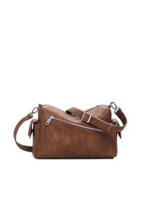Desigual Torebka Habana 25SAXPAD Brązowy. Kolor: brązowy. Materiał: skórzane #3