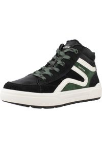 Geox - Buty GEOX J WEEMBLE Zielony. Kolor: czarny, zielony, wielokolorowy. Sport: turystyka piesza