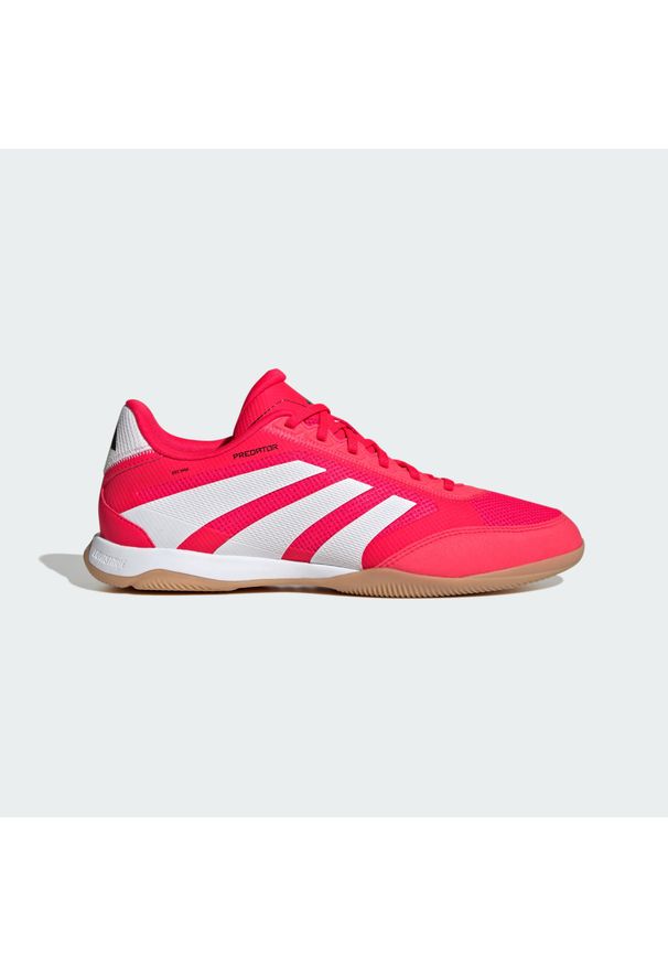Adidas - Buty Predator League IN Football. Kolor: czerwony, biały, wielokolorowy, czarny. Materiał: materiał. Sport: piłka nożna