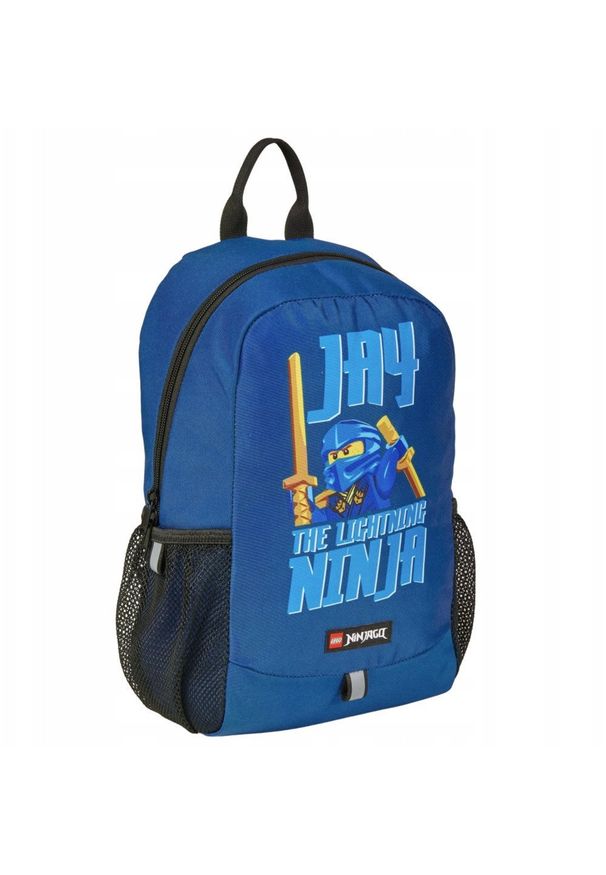 LEGO Ninjago Kids M Backpack 20281-2512 Niebieskie One size. Kolor: niebieski