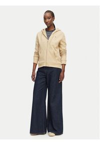 Tommy Jeans Bluza Flag DW0DW19729 Beżowy Regular Fit. Kolor: beżowy. Materiał: bawełna #2