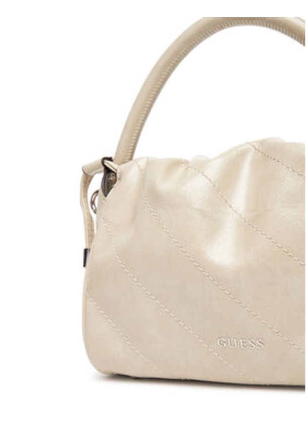 Guess Torebka Amys HWMY96 59160 Beżowy. Kolor: beżowy. Materiał: skórzane