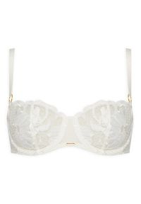 Chantelle Biustonosz balkonetka Fleurs Signature C12Q50 Biały. Kolor: biały. Materiał: syntetyk #5