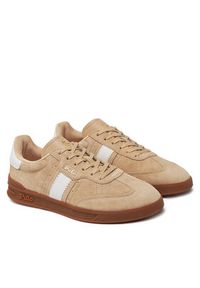 Polo Ralph Lauren Sneakersy 804956688002 Beżowy. Kolor: beżowy. Materiał: zamsz, skóra #5