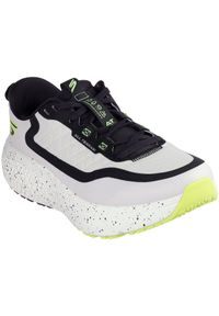 skechers - Adidasy Skechers Go Run Supersonic Ma, Mężczyźni. Kolor: biały. Materiał: materiał. Sport: bieganie