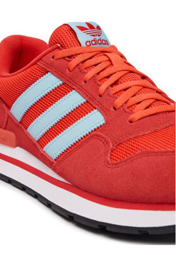 Adidas - adidas Sneakersy ZX 500 RS KI1529 Czerwony. Kolor: czerwony. Materiał: zamsz, skóra. Model: Adidas ZX