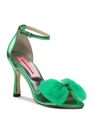 Sandały Custommade. Kolor: zielony