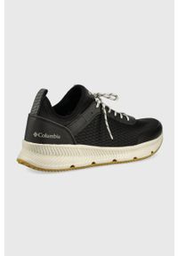 columbia - Columbia sneakersy kolor czarny. Nosek buta: okrągły. Zapięcie: sznurówki. Kolor: czarny. Materiał: materiał, guma