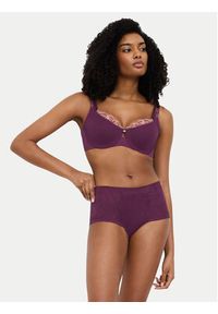 Triumph Biustonosz z fiszbiną Wild Gardenia Florale 10224872 Fioletowy. Kolor: fioletowy. Materiał: lyocell #5