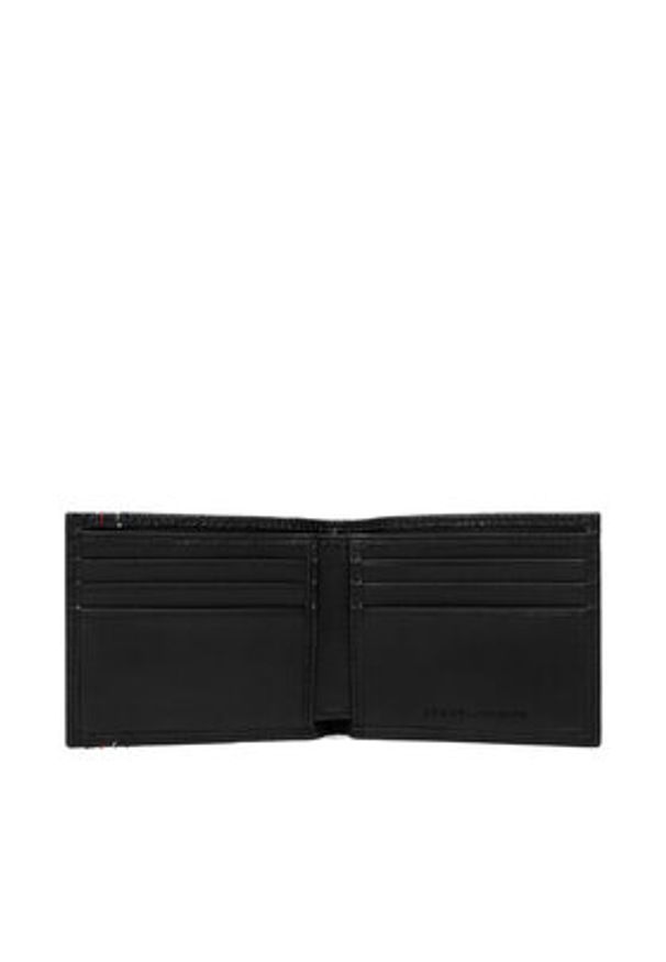 TOMMY HILFIGER - Tommy Hilfiger Portfel Th Central Mini Cc Wallet AM0AM14232 Czarny. Kolor: czarny. Materiał: skóra