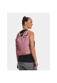 Under Armour - Plecak miejski UNDER ARMOUR Loudon Backpack Small 10L. Kolor: różowy