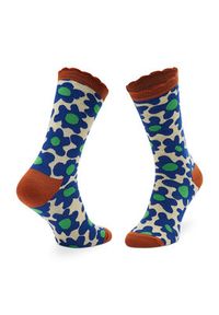 Happy-Socks - Happy Socks Skarpety wysokie unisex FSH01-8500 Kolorowy. Materiał: materiał. Wzór: kolorowy