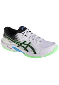 Buty Asics Beyond Ff 1071A092-101 białe. Kolor: biały. Materiał: materiał, syntetyk, guma. Szerokość cholewki: normalna. Sport: siatkówka