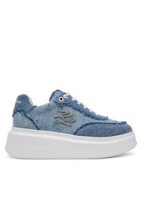 Karl Lagerfeld - Sneakersy KARL LAGERFELD. Kolor: niebieski