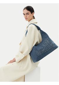 Love Moschino - LOVE MOSCHINO Torebka JC4243PP0MKM0750 Niebieski. Kolor: niebieski #4