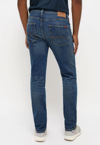 Mustang - MĘSKIE SPODNIE JEANSOWE MUSTANG ORLANDO SLIM DENIM BLUE 1014599 5000 773