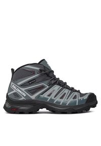 salomon - Salomon Trekkingi X Ultra Pioneer Mid GORE-TEX L47170500 Szary. Kolor: szary. Materiał: nubuk, skóra