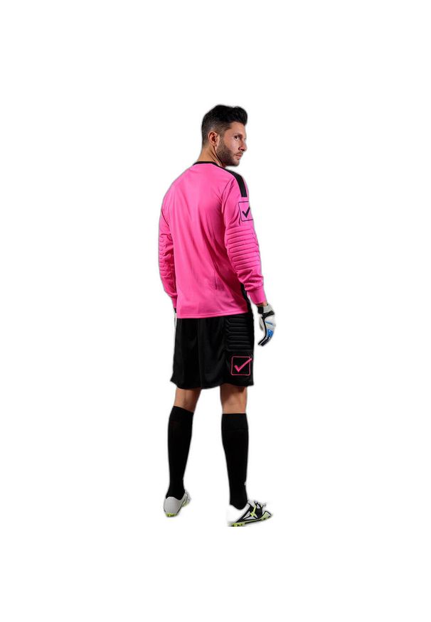 Givova Portiere HyGuana zestaw bramkarski XS. Kolor: wielokolorowy, czarny, różowy. Materiał: poliester. Sport: piłka nożna