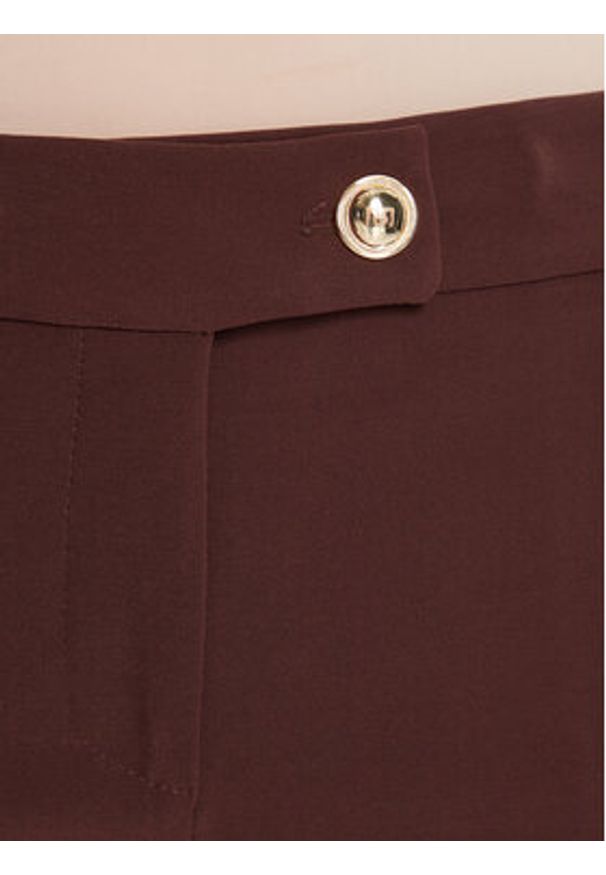 Rinascimento Chinosy CFC0126225003 Brązowy Slim Fit. Kolor: brązowy. Materiał: syntetyk