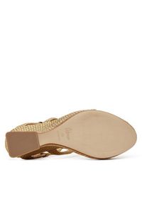 Castañer Espadryle Jera/266 025562 Złoty. Kolor: złoty. Materiał: materiał #5