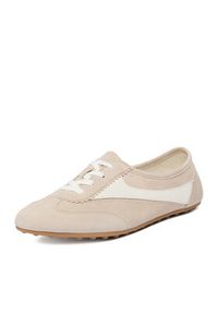 Gino Rossi - GINO ROSSI Sneakersy EO-V2313-05 Beżowy. Kolor: beżowy. Materiał: skóra, zamsz #3
