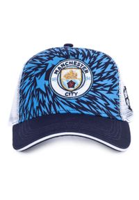 MANCHESTER CITY - Czapka Manchester City - trucker - licencjonowana Champions League. Kolor: niebieski #2