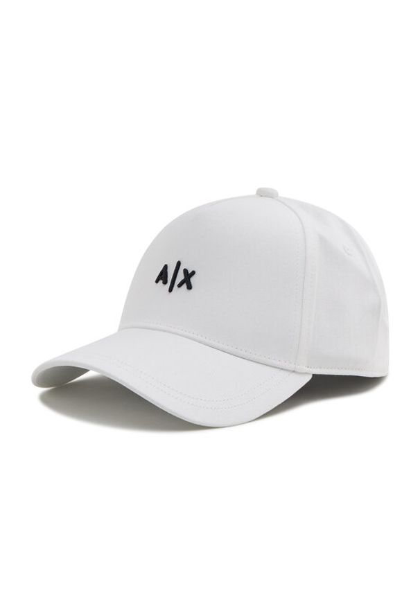Armani Exchange Czapka z daszkiem 954112 CC571 00010 Biały. Kolor: biały. Materiał: materiał
