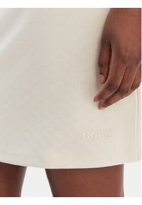 Guess Sukienka codzienna V6GK07 K3002 Écru Regular Fit. Okazja: na co dzień. Materiał: syntetyk. Typ sukienki: proste. Styl: casual #3