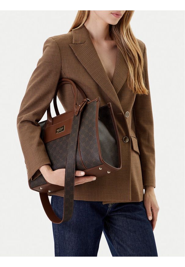 Nine West Torebka EO-KENTUCKY-LDA8168 Brązowy. Kolor: brązowy