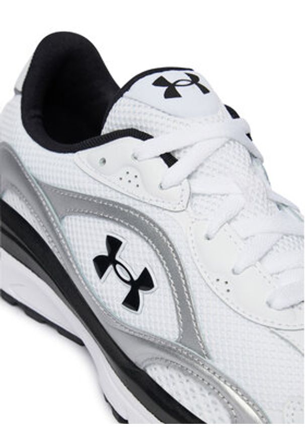 Under Armour Sneakersy UA Tech Runner 6011293 Biały. Kolor: biały. Materiał: skóra, zamsz