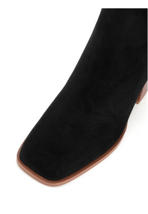 Nine West Botki WFA3361-1 Czarny. Kolor: czarny. Materiał: materiał
