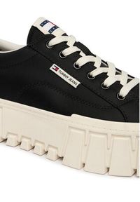 Tommy Jeans Sneakersy Tjw Flatform Chunky Sneaker EN0EN03036 Czarny. Kolor: czarny. Materiał: materiał #4