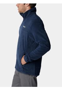 columbia - Polarowy sweter męski Columbia Sns Mountain Full Zip 2.0. Kolor: niebieski. Materiał: polar