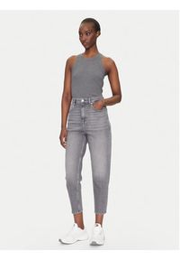 Tommy Jeans Jeansy DW0DW20648 Szary Mom Fit. Kolor: szary #4