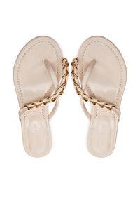 Jenny Fairy Japonki LS5730-04C Beżowy. Kolor: beżowy. Materiał: skóra #1