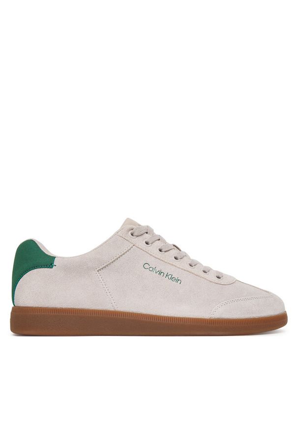 Sneakersy Calvin Klein. Kolor: beżowy