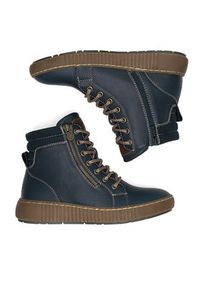 Go Soft Trzewiki WS5586-28 Granatowy. Kolor: niebieski. Materiał: materiał #4